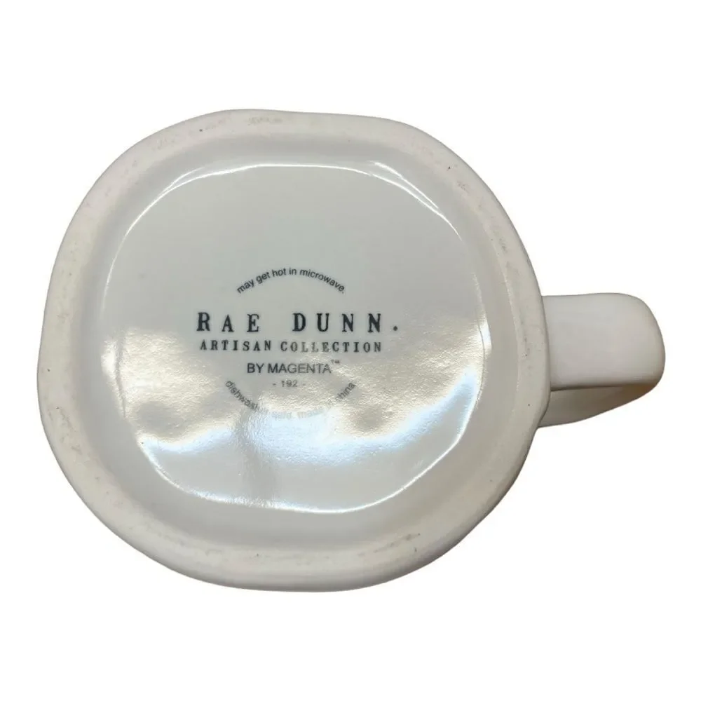 Rae Dunn Artisan Collection Bored Ceramic Coffee Mug By Magenta